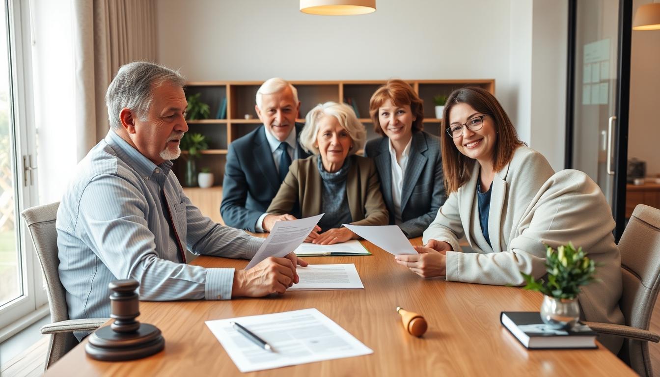 Property settlement documents and transfer review